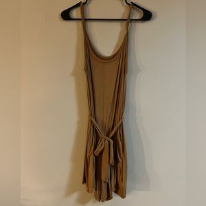 Camel Gap Romper - women’s size small